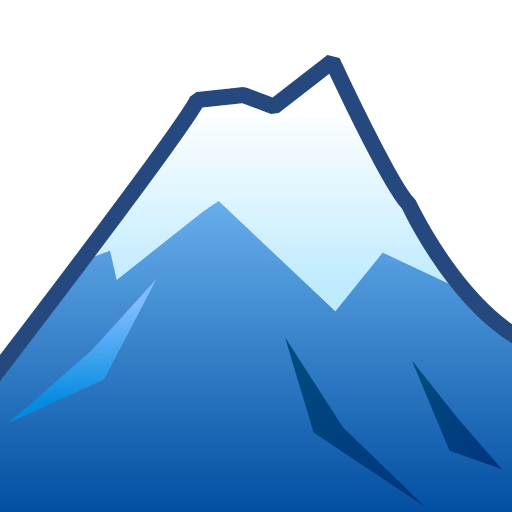 Snow Capped Mountain Emoji