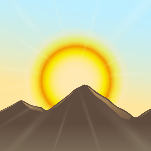 Sunrise Over Mountains Emoji