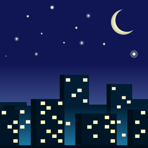 Night With Stars Emoji