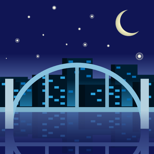 Bridge At Night Emoji