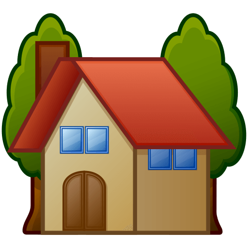 House With Garden Emoji