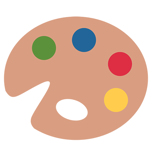 Artist Palette Emoji