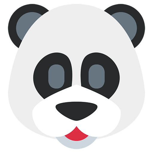 Panda Face Emoji