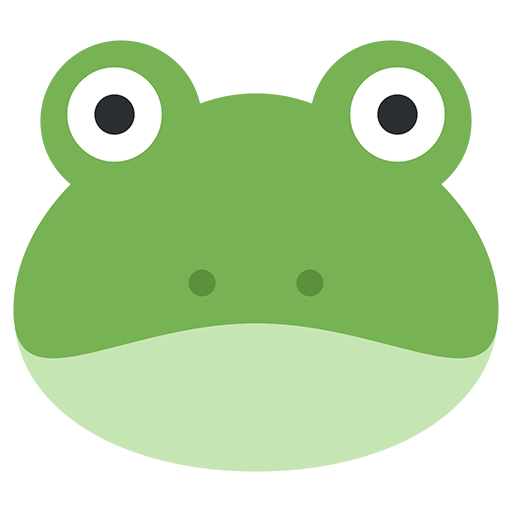 Frog Face Emoji