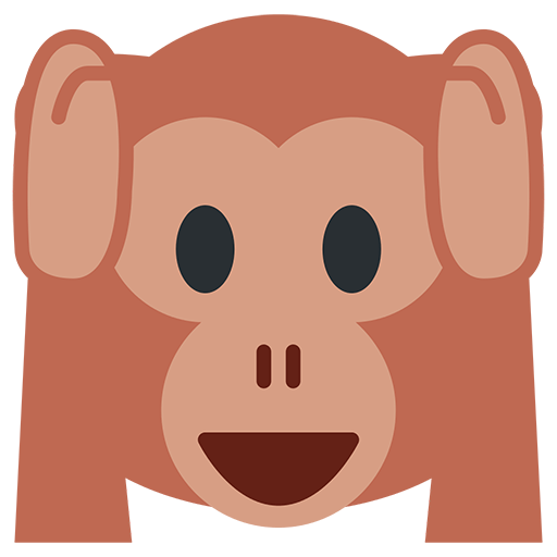 Hear-no-evil Monkey Emoji