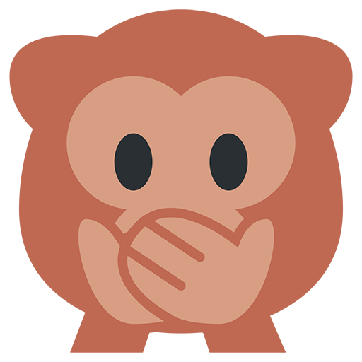 Speak-no-evil Monkey Emoji