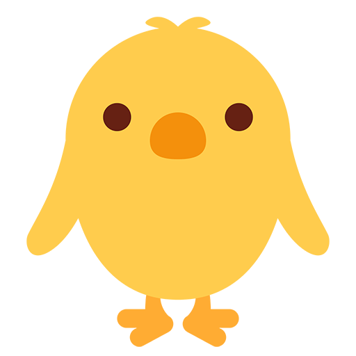 Front-facing Baby Chick Emoji