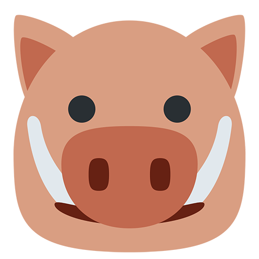 Boar Emoji