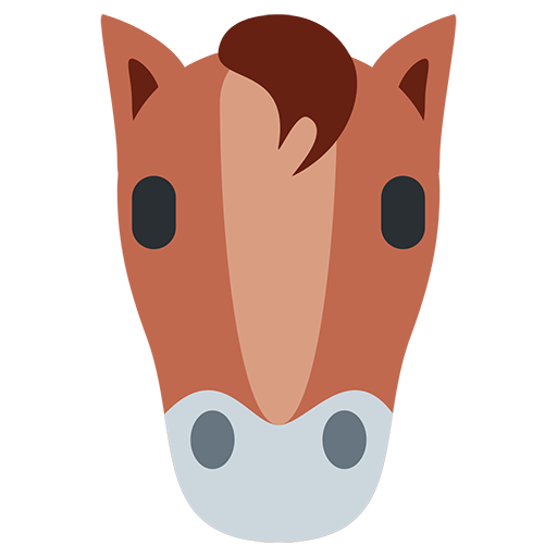 Horse Face Emoji