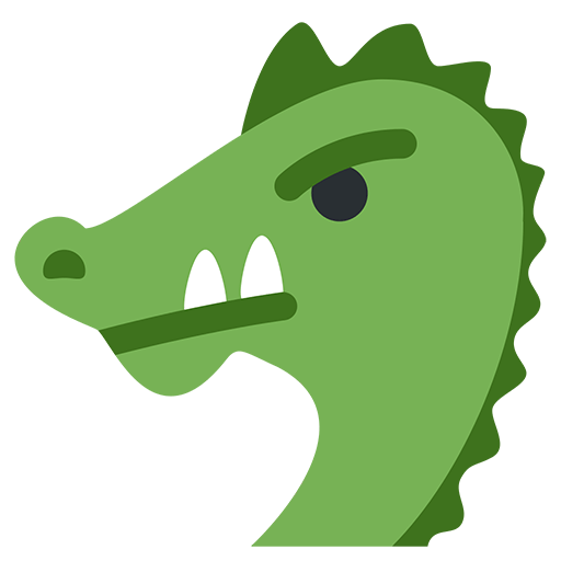 Dragon Face Emoji