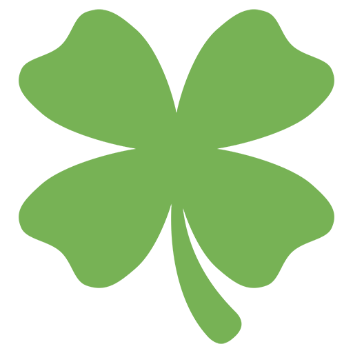 Four Leaf Clover Emoji