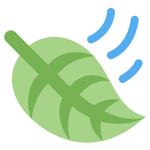 Leaf Fluttering In Wind Emoji