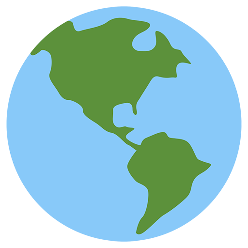 Earth Globe Americas Emoji