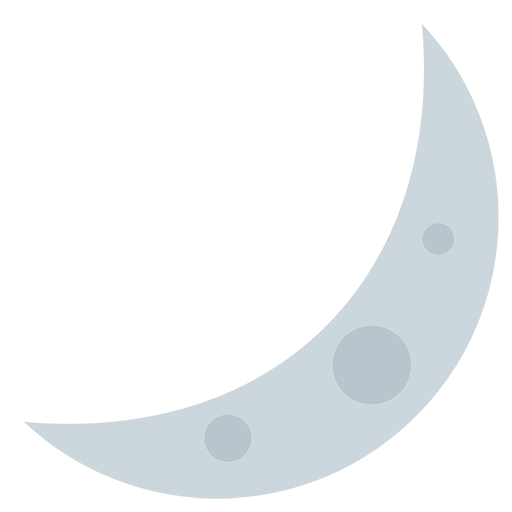 Crescent Moon Emoji