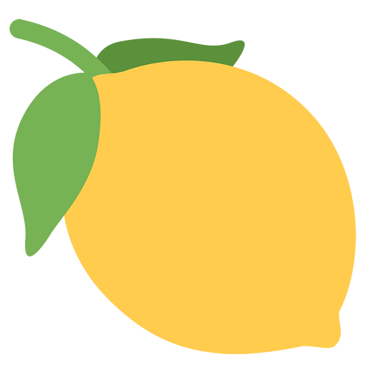 Lemon Emoji