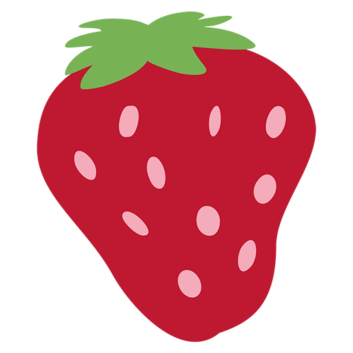 Strawberry Emoji