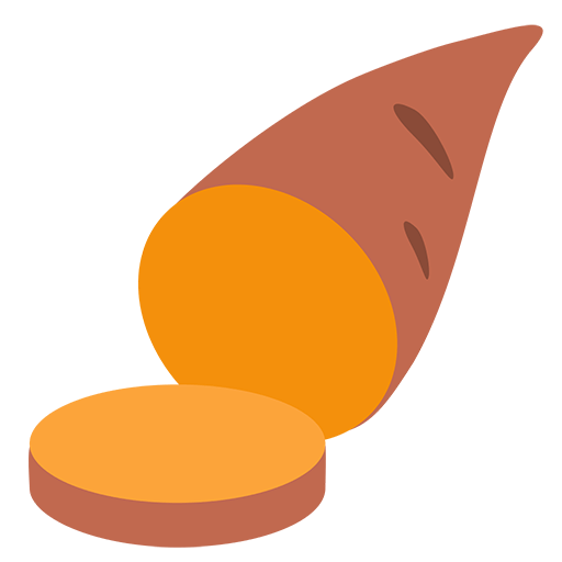 Roasted Sweet Potato Emoji