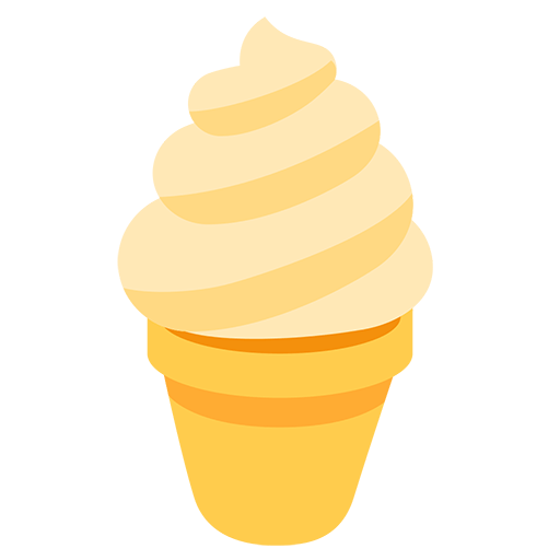 Soft Ice Cream Emoji