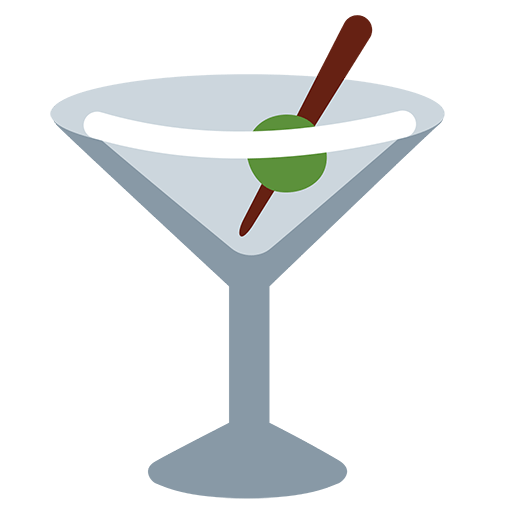 Cocktail Glass Emoji