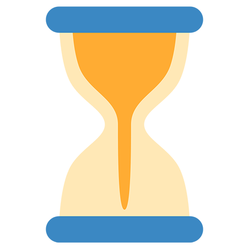 Hourglass With Flowing Sand Emoji