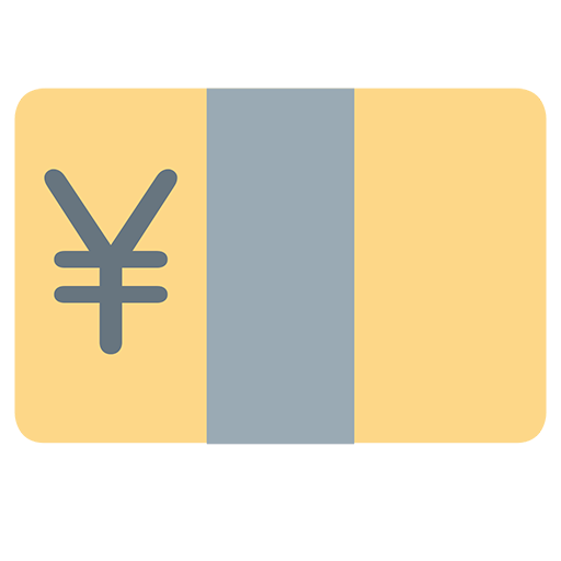 Banknote With Yen Sign Emoji