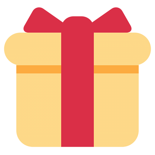 Wrapped Present | ID#: 696 | Emoji.co.uk