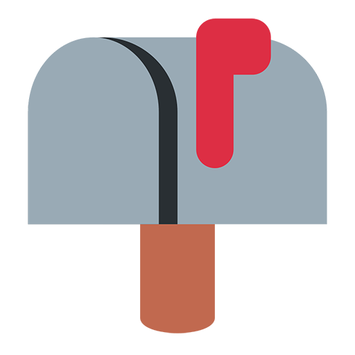 Closed Mailbox With Raised Flag Emoji