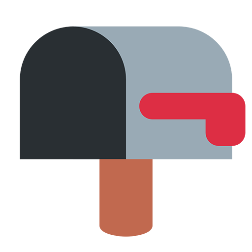 Open Mailbox With Lowered Flag Emoji