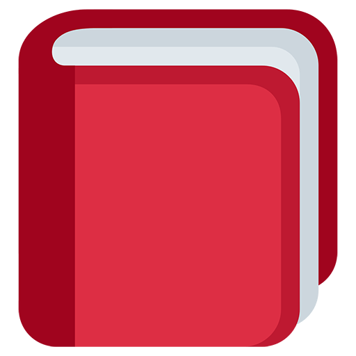 Closed Book Emoji