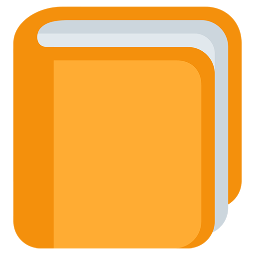 Orange Book Emoji