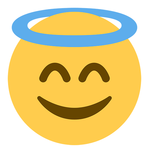 Smiling Face With Halo Emoji