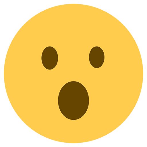 Face With Open Mouth Emoji