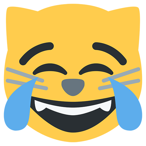 Cat Face With Tears Of Joy Emoji
