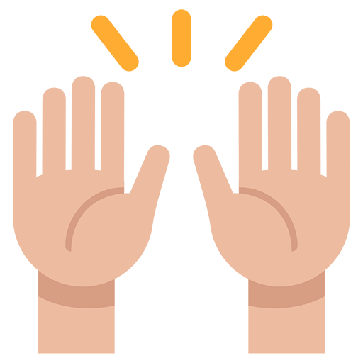 Person Raising Both Hands In Celebration Emoji