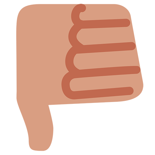 Thumbs Down Sign Emoji