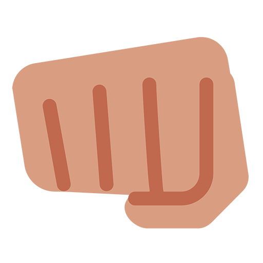 Fisted Hand Sign Emoji