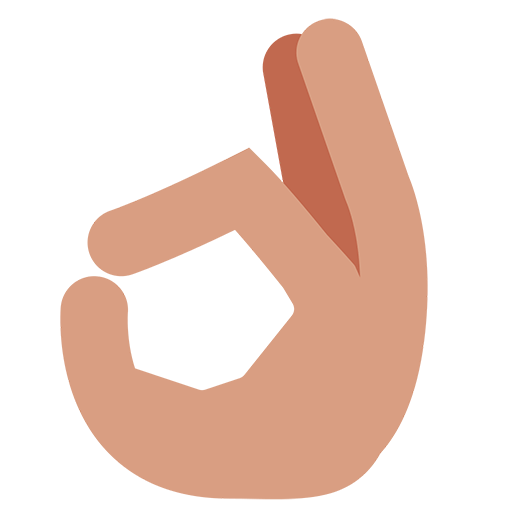 Ok Hand Sign Emoji