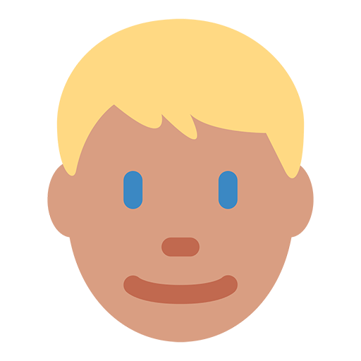 Person With Blond Hair Emoji