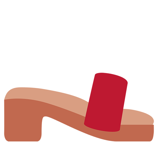 Womans Sandal Emoji