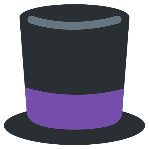 Top Hat Emoji