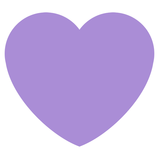 Purple Heart Emoji