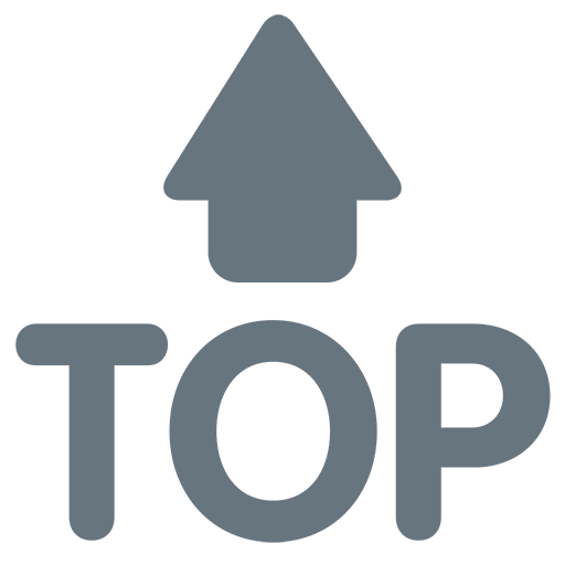 Top With Upwards Arrow Above Emoji