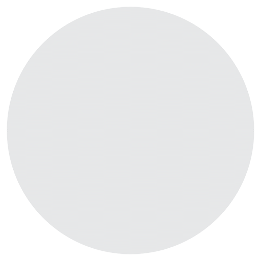 Medium White Circle Emoji