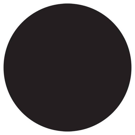 Medium Black Circle Emoji