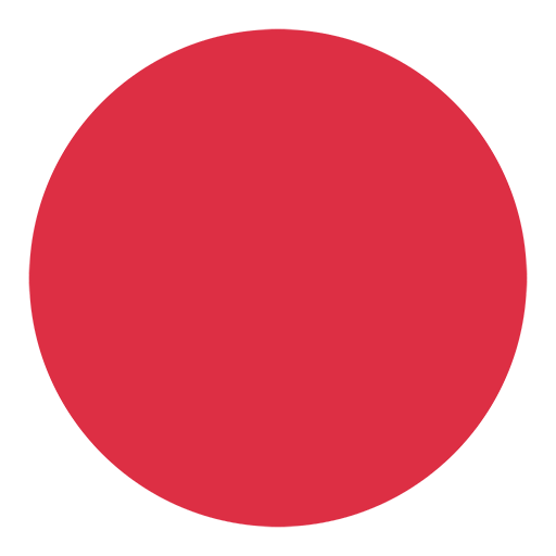 Large Red Circle Emoji