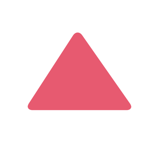 Up-pointing Red Triangle Emoji