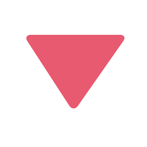 Down-pointing Red Triangle Emoji