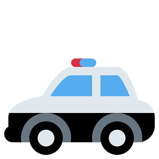 Police Car Emoji