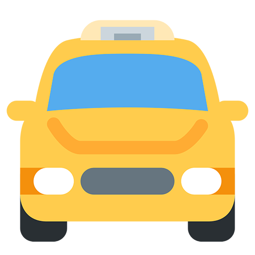 Oncoming Taxi Emoji