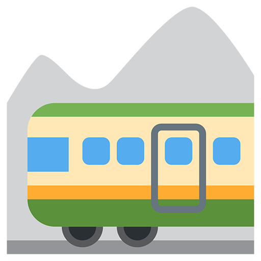 Mountain Railway Emoji
